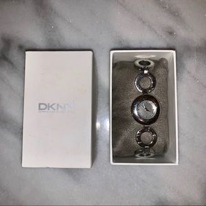 DKNY | Sterling Silver Wristlet Watch